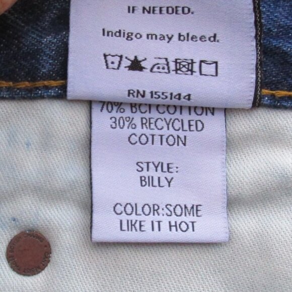 New BOYISH Jeans Size 27 Billy High Rise Skinny in Some Like it Hot - Picture 12 of 14